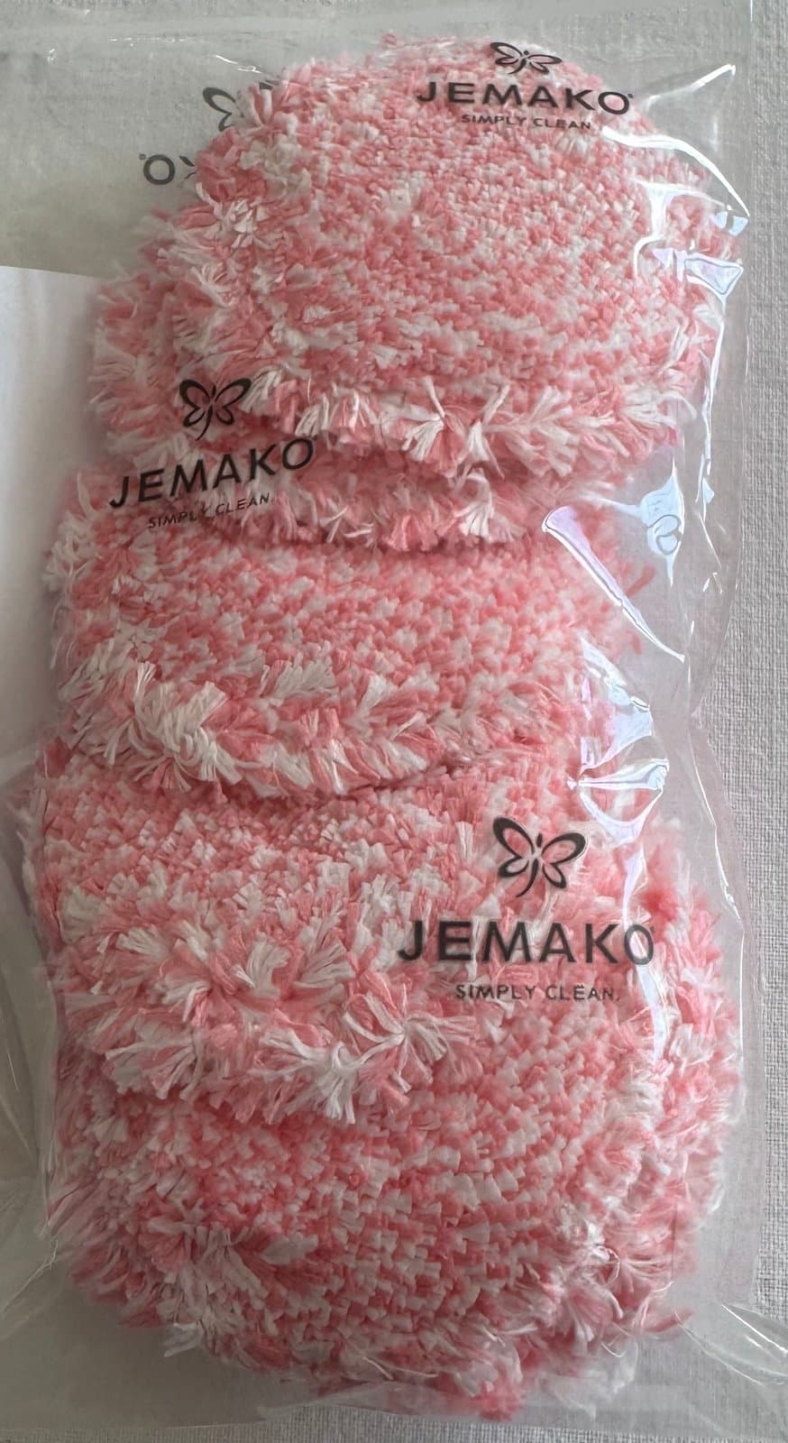 Abschmink-Pads, 7er-Nachfüllpack pink
