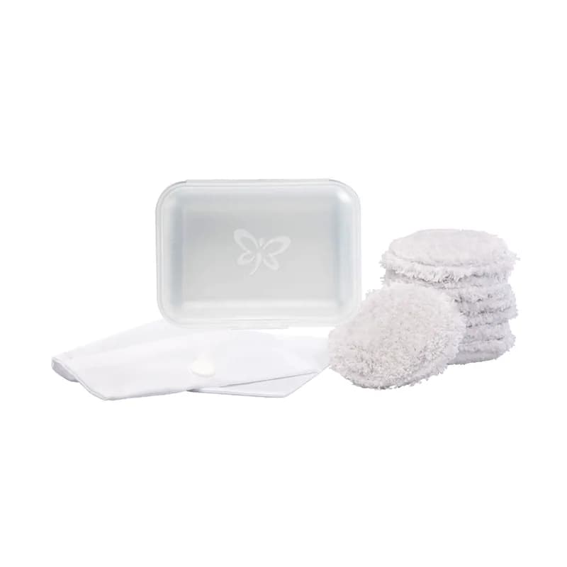 Abschmink-Pads mit Waschsack, 7er-Pack